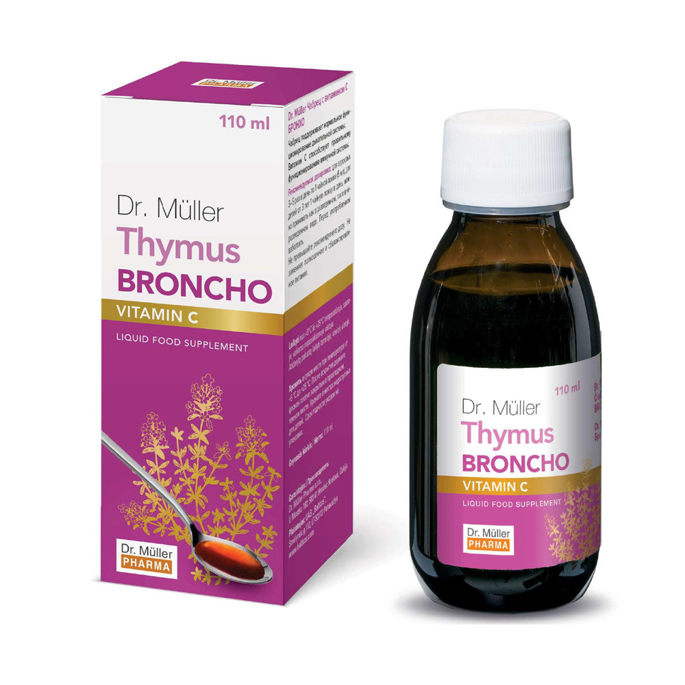 Dr. Muller Thymian &amp; Vitamin C, 110 ml Sirup