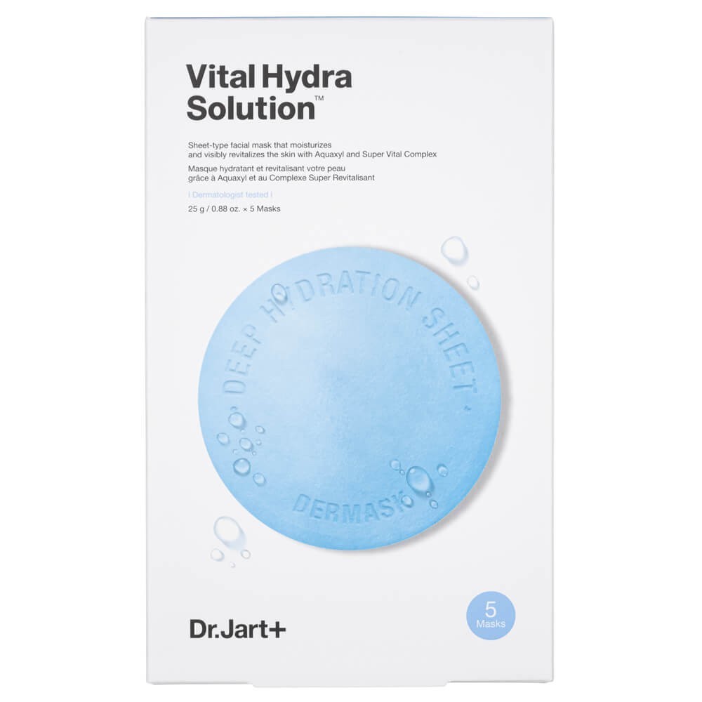 Dr. Jart+ Vital Hydra Solution Sheet Mask - 5 vnt