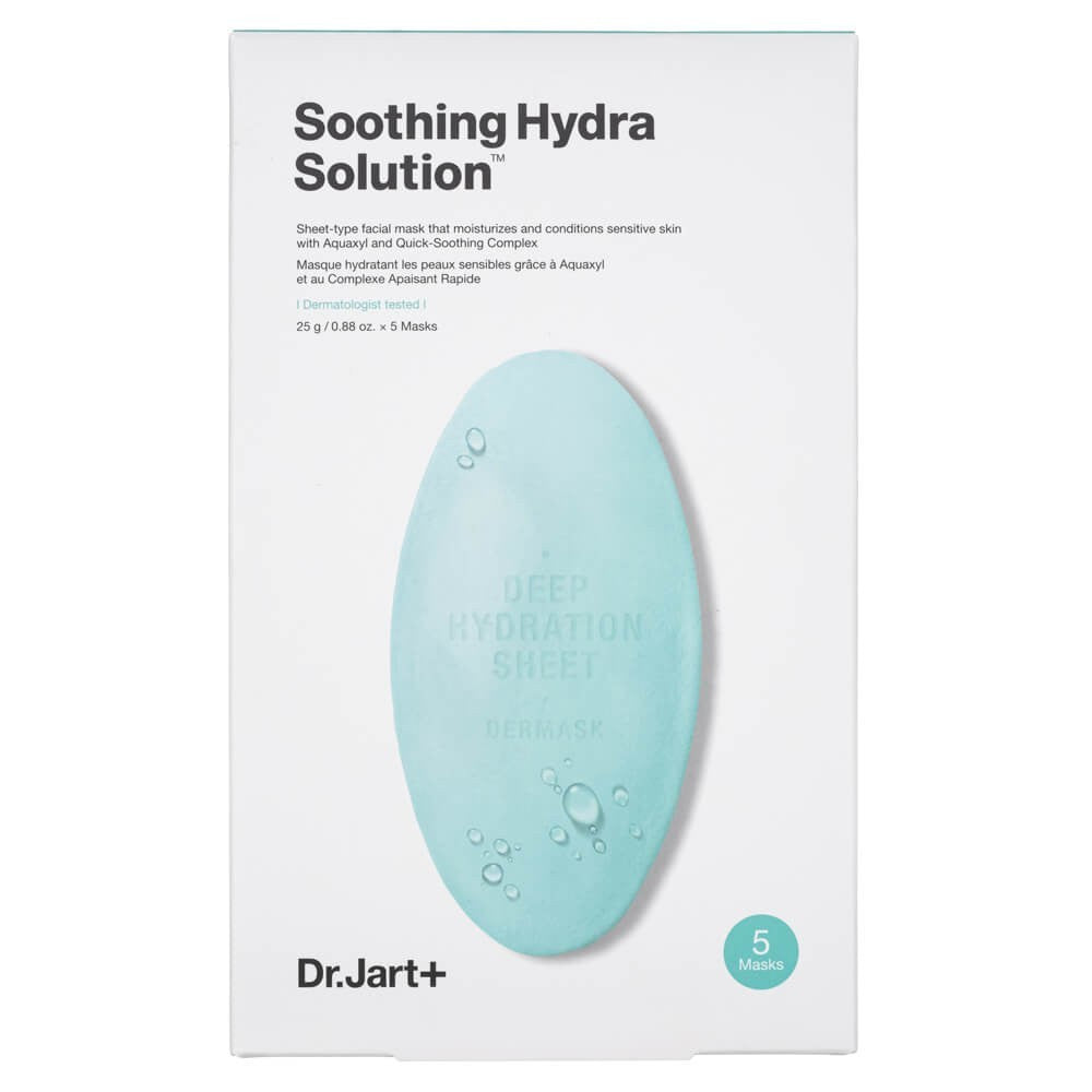 Dr. Jart+ Soothing Hydra Solution Sheet Mask - 5 vnt