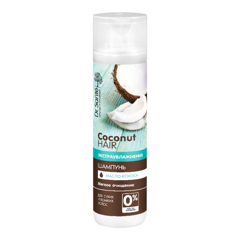 DR.SANTE Coconut Hair Plauku sampunas, 250 ml kaina