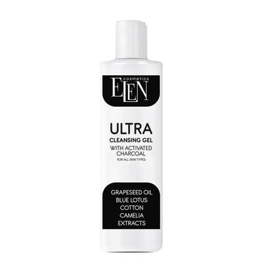 ELEN COSMETICS aktyvuotos anglies ultra valomasis gelis, 200 ml kaina