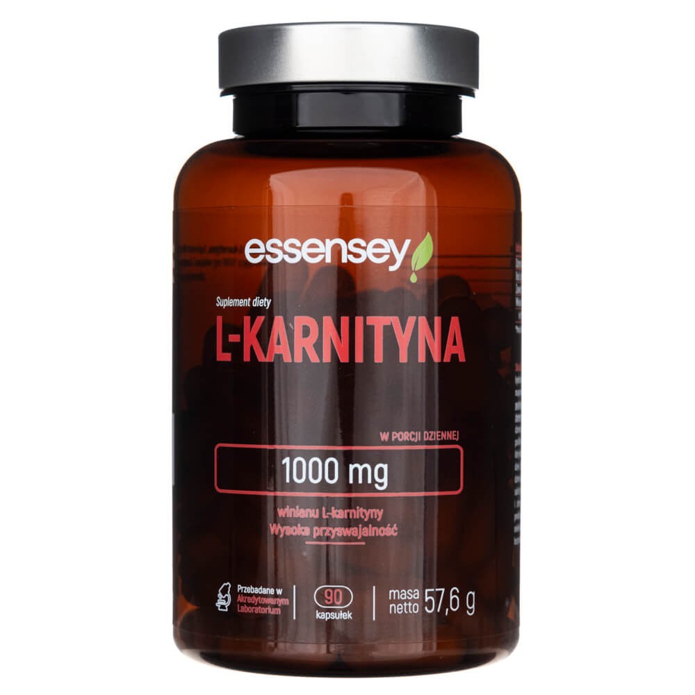 Essensey L-Carnitine - 90 kapsulių