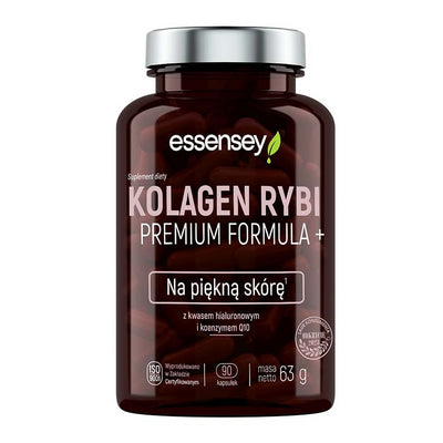 Essensey Fish Collagen Premium Formula+ - 90 kapsulių