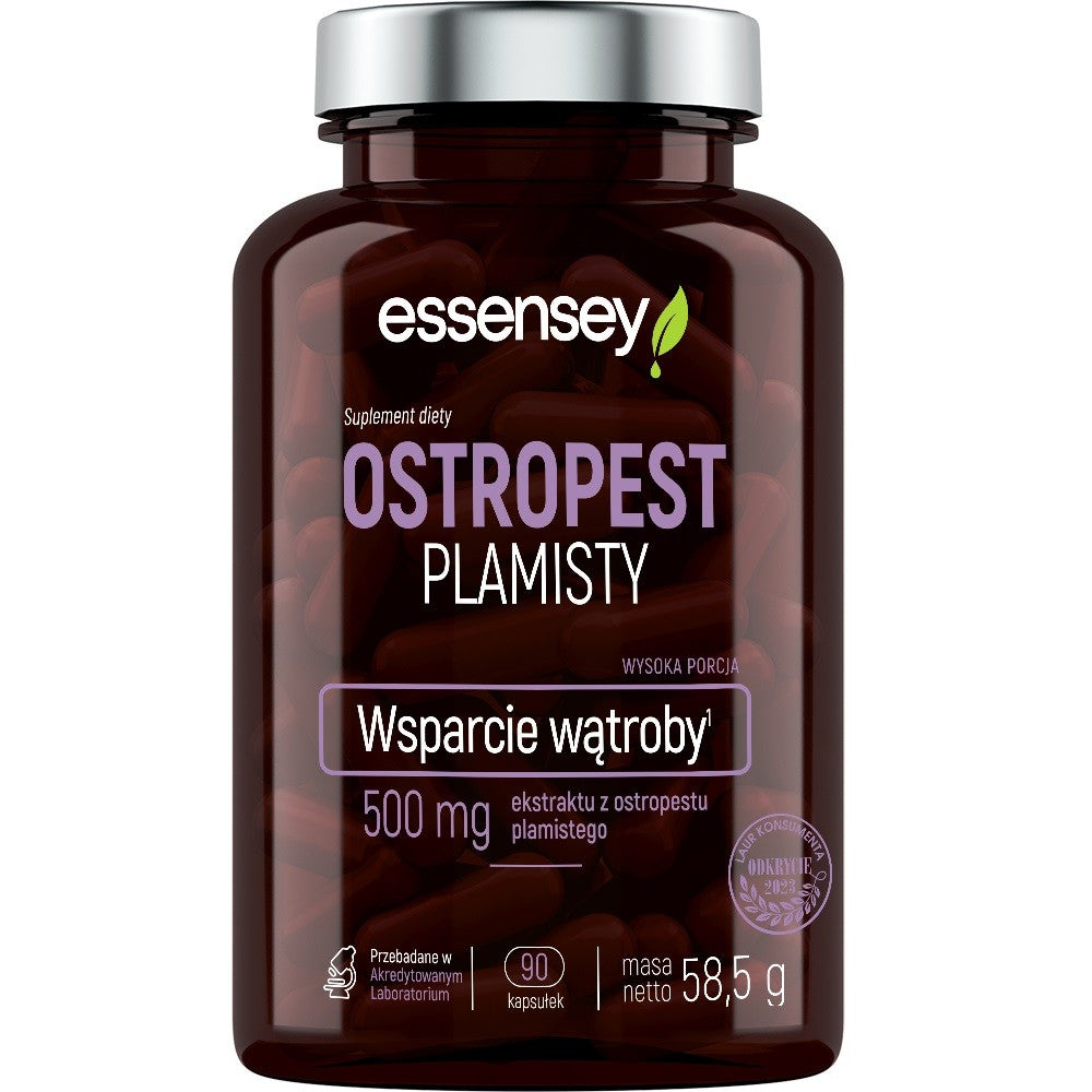 Essensey Milk Thistle 500 mg – 90 kapsulių