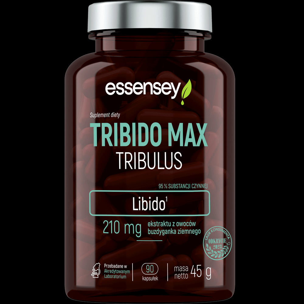 Essensey Tribido Max Tribulus 210 mg - 90 kapsulių