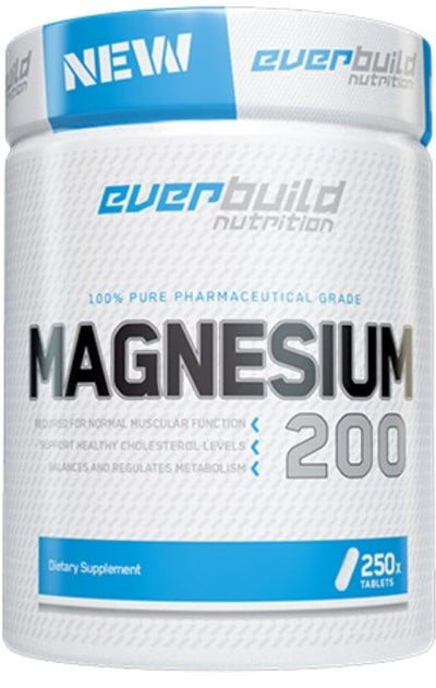 Everbuild Nutrition Magnesium 200 - 250 tablečių