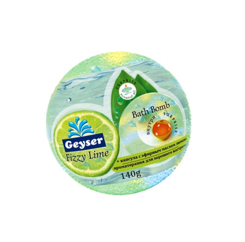 GEYSER Bomba voniai Fizzy Lime, 140 g kaina