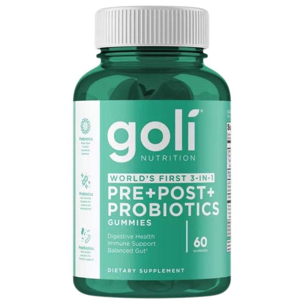 Goli Nutrition Pre + Post + Probiotikai - 60 gelių