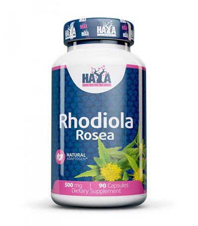 Haya Labs Rhodiola Rosea 500 mg - 90 kapsulių