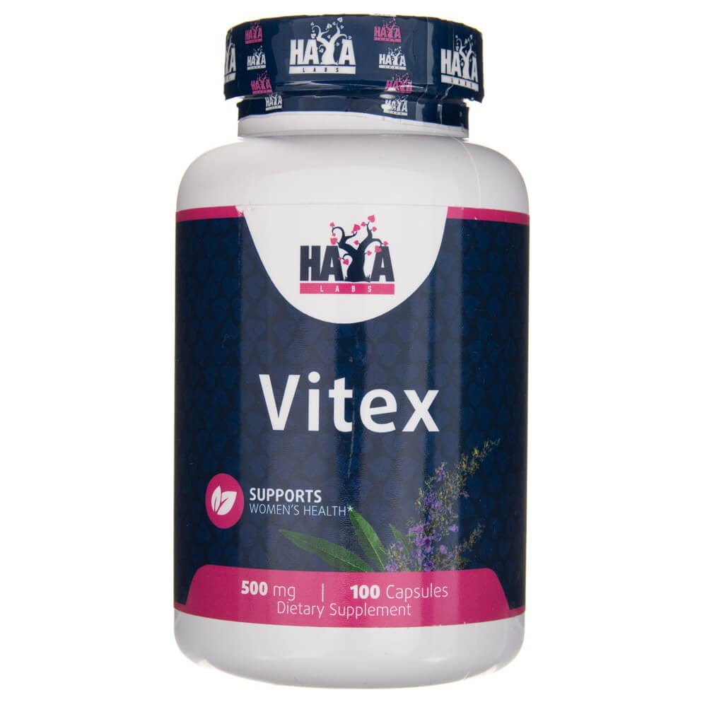 Haya Labs Vitex 500 mg - 100 kapsulių