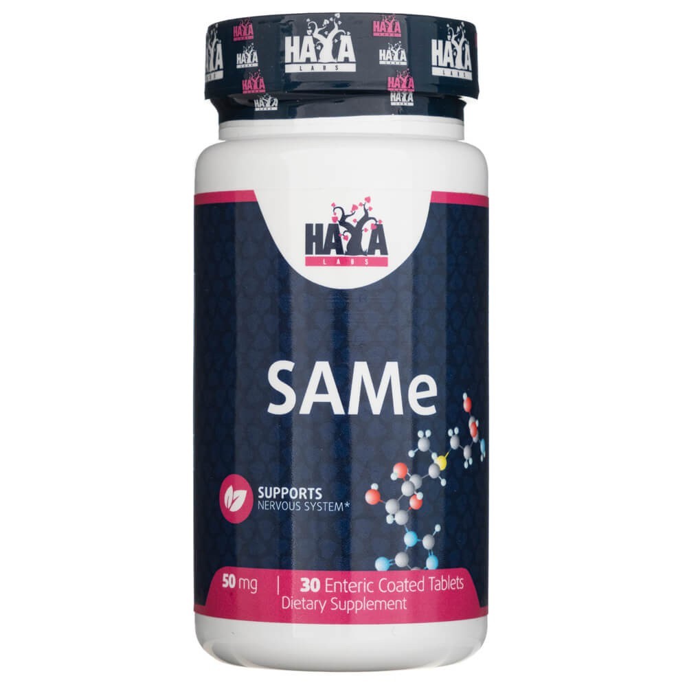 Haya Labs SAMe 50 mg – 30 tablečių