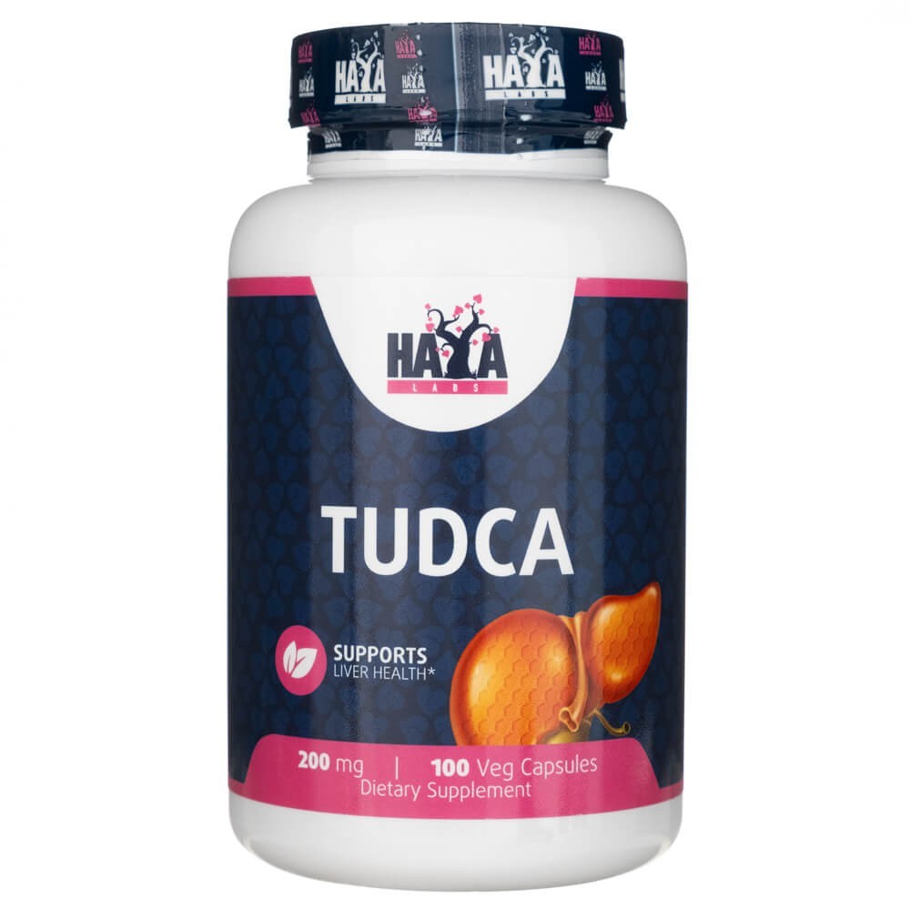 Haya Labs Tudca (tauroursodeoksicholio rūgštis) 200 mg - 100 kapsulių