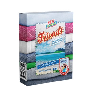 I_FRIENDS Universalus skalbimo milteliai Juros brizas, 400 g kaina