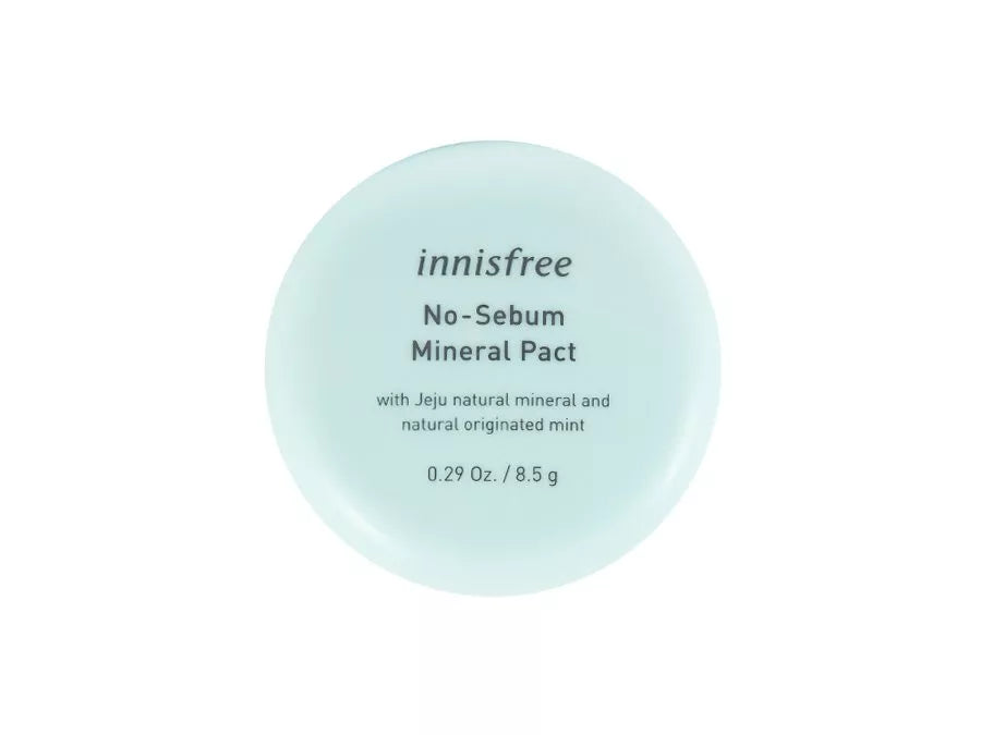 Innisfree Sebum-Controlling mineralinė presuota pudra - 8,5 g