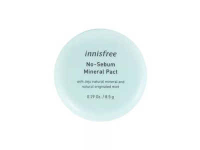 Innisfree Sebum-Controlling mineralinė presuota pudra - 8,5 g