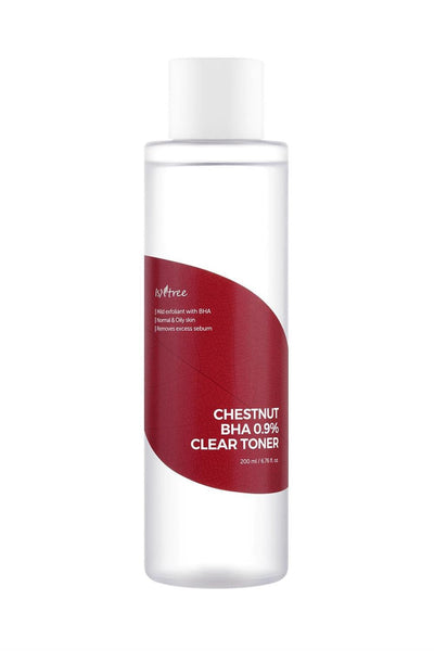 Isntree Chestnut BHA šveičiamasis tonikas 0,9% Clear - 200 ml