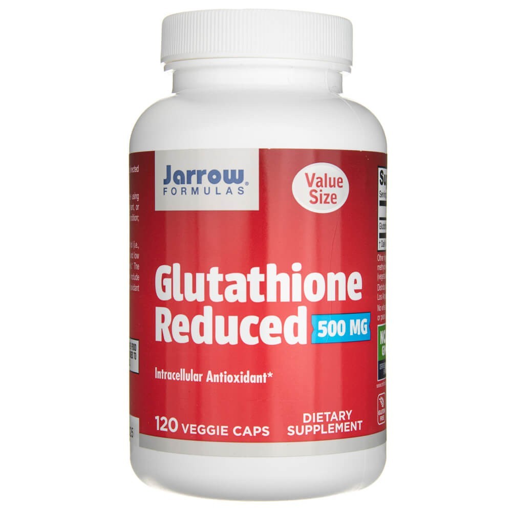 Jarrow Formulas Glutationas sumažintas 500 mg - 120 kapsulių