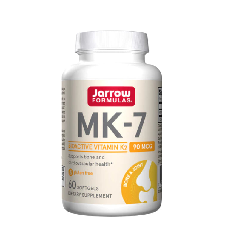 Jarrow Formulas Vitaminas K2 MK-7 90 mcg - 60 kapsulių