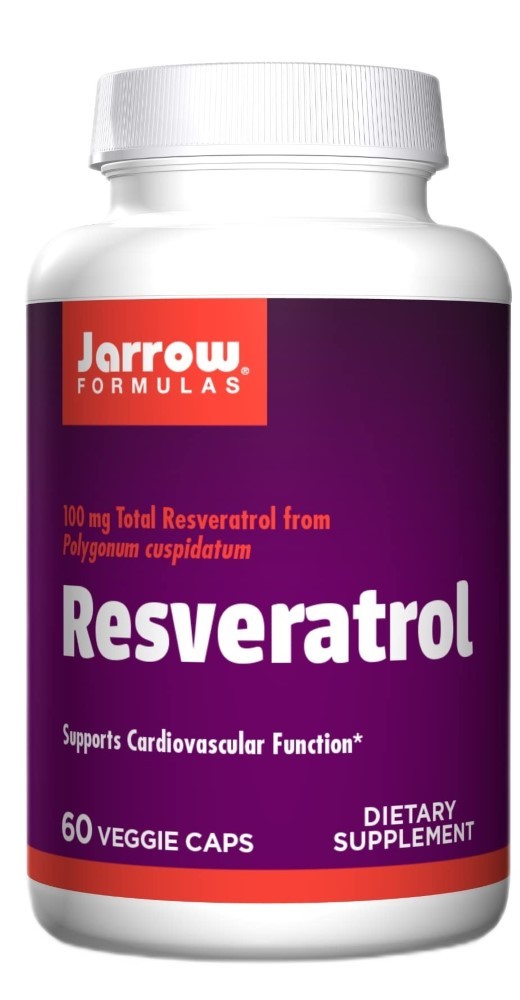 Jarrow Formulas Resveratrol 100 mg – 60 kapsulių