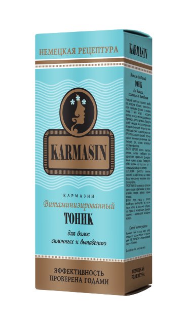 KARMASIN Vitaminizuotas tonikas, linkusiems i slinkima plaukams, 100 ml kaina