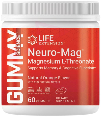 Life Extension Neuro-Mag (magnio L-treonatas) - 60 gelių