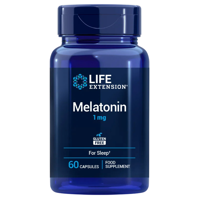 Life Extension Melatonin 1 mg - 60 kapsulių