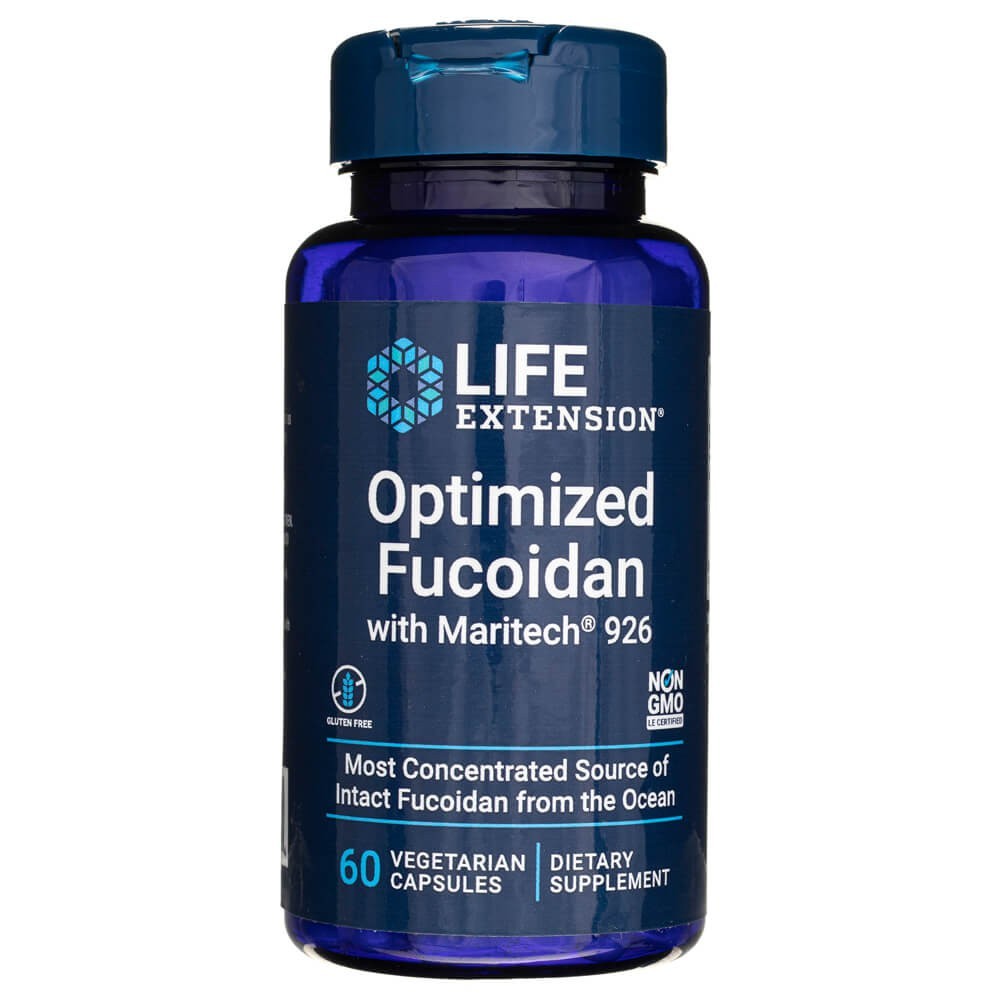 Life Extension optimizuotas fukoidanas su Maritech® 926 - 60 kapsulių