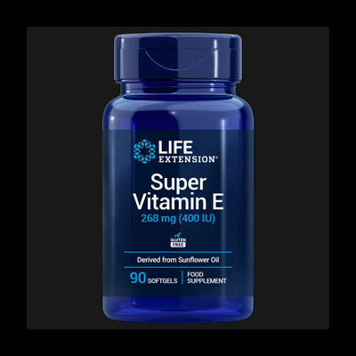 Life Extension vitaminas E 268 mg - 90 kapsulių