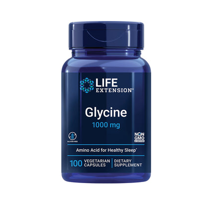 Life Extension Glycin 1000 mg, 100 Kapseln