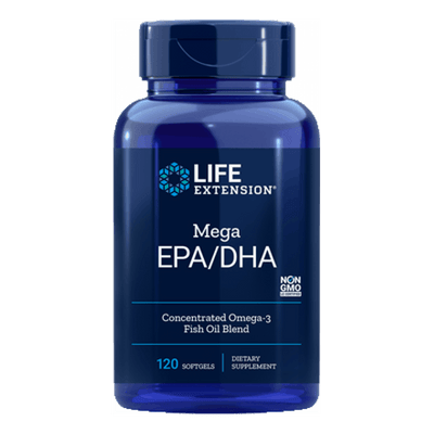 Life Extension Mega EPA/DHA, 120 Kapseln