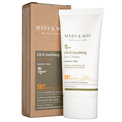 Mary&May CICA raminamasis kremas nuo saulės SPF50+ - 50 ml