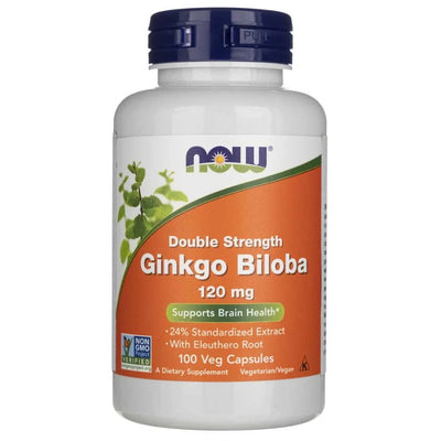 Now Foods Ginko Biloba 120 mg, 50 Kapseln