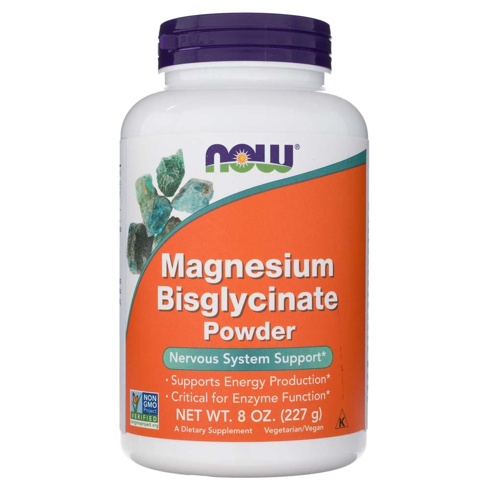 Now Foods magnio bisglicinato milteliai - 227 g