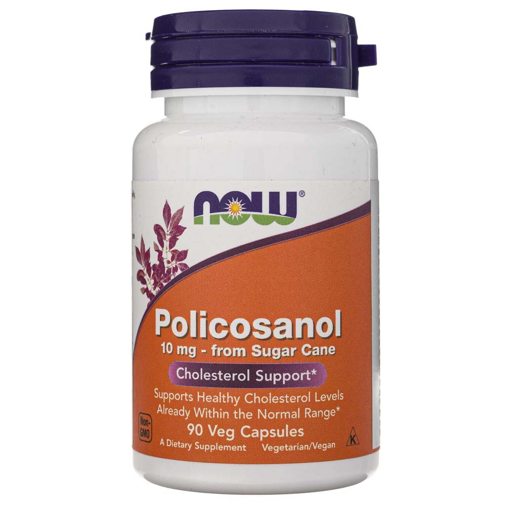 Now Foods Policosanol 10 mg – 90 kapsulių