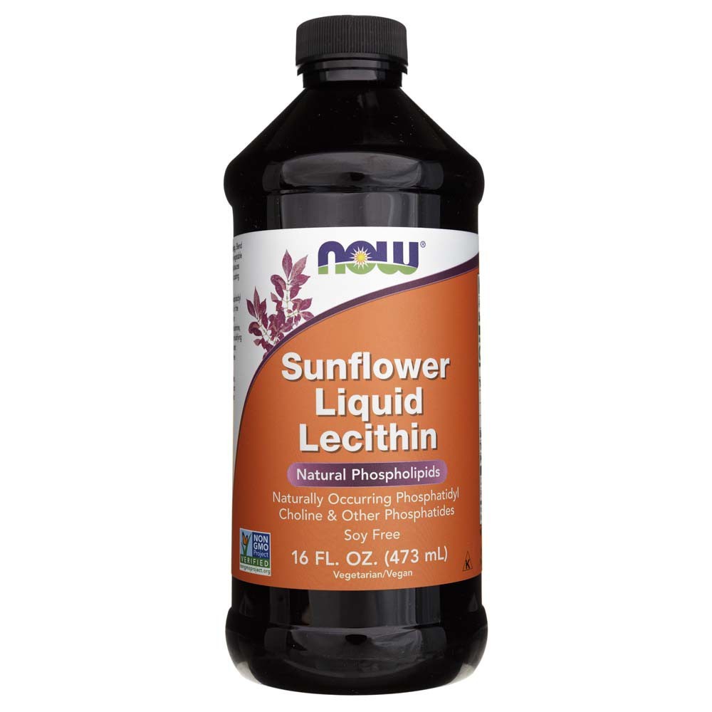 Now Foods Sunflower Liquid Lecithin - 473 ml