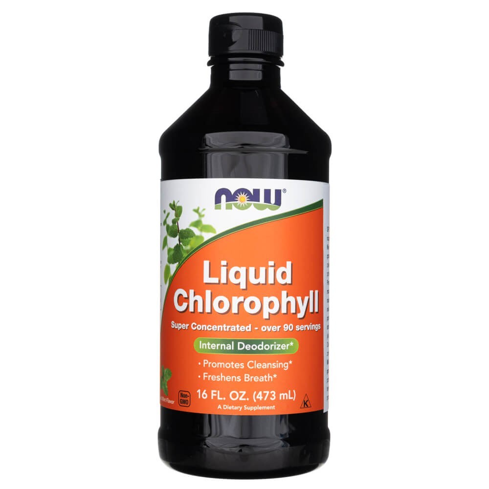 Now Foods chlorofilo skystis - 473 ml