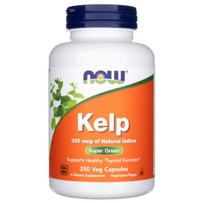 Now Foods Kelp 325 mcg – 250 kapsulių