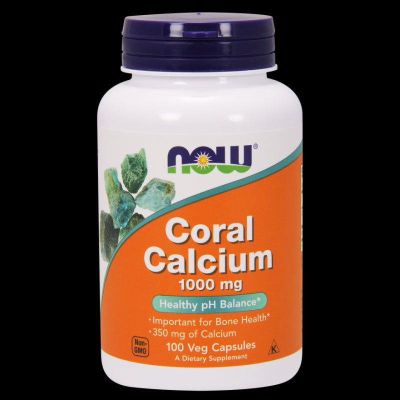 Now Foods Coral Calcium 1000 mg – 100 kapsulių