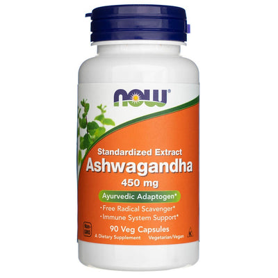 Now Foods Ashwagandha 450 mg - 90 kapsulių