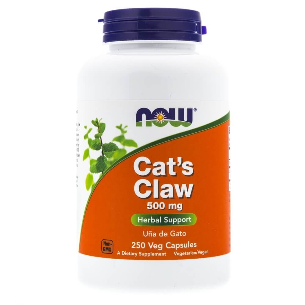 Now Foods Cat's Claw 500 mg – 250 kapsulių