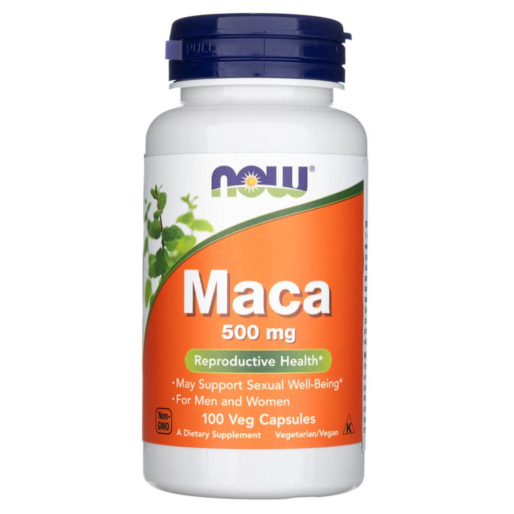 Now Foods Maca 500 mg - 100 kapsulių