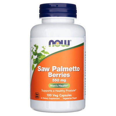 Now Foods Saw Palmetto Berries 550 mg – 100 kapsulių