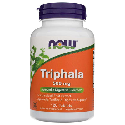 Now Foods Triphala 500 mg - 120 tablečių