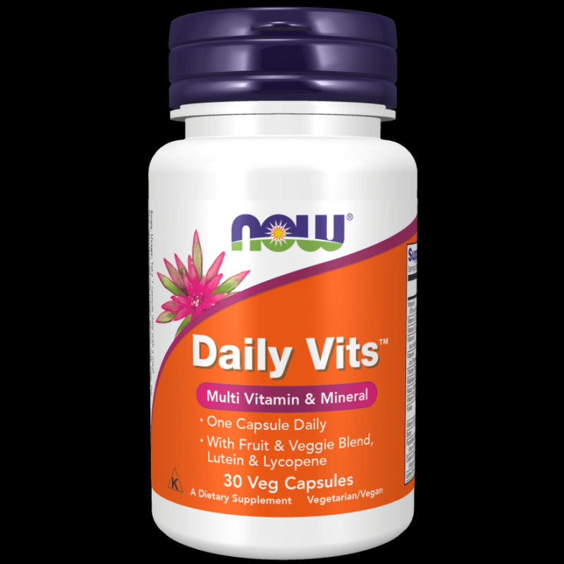 Now Foods Daily Vits (multivitaminai) – 30 kapsulių