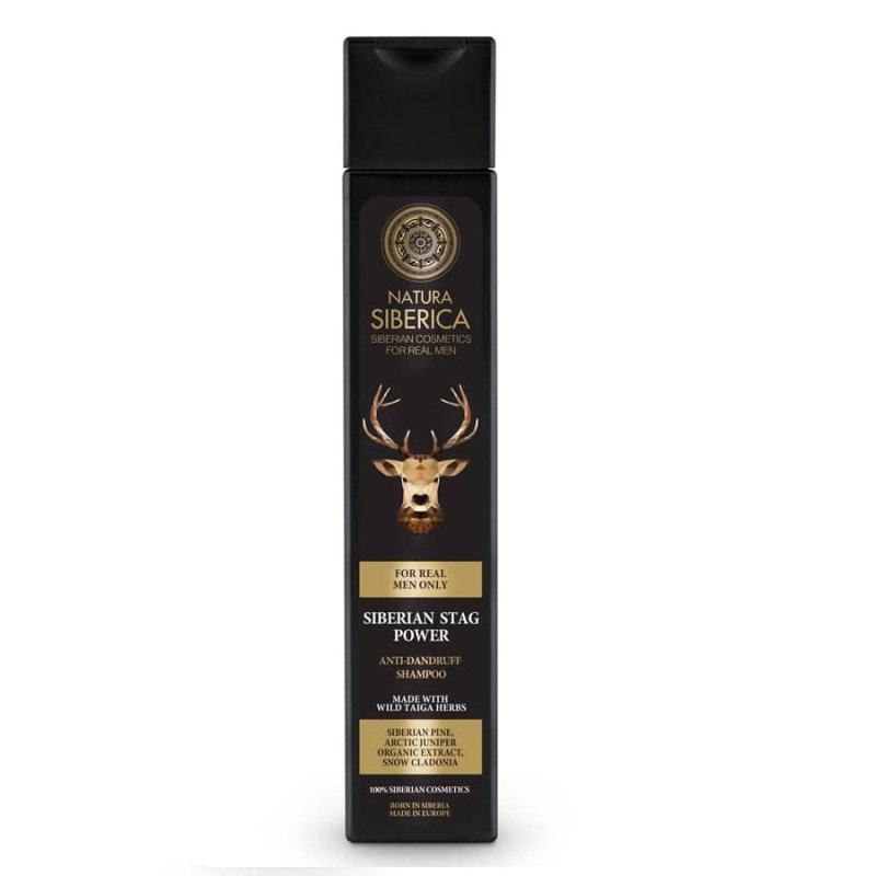 NS Men Anti-Dandruff Shampoo Siberian Stag Power, 250 ml kaina