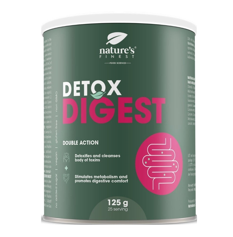 Nature's Finest Detox Digest, apelsinas - 125 g