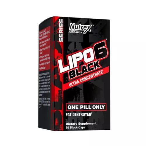 Nutrex Research Lipo 6 Black Ultra Concentrate – 60 kapsulių