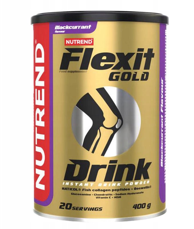 Nutrend Flexit Gold Drink juodųjų serbentų gėrimas - 400 g