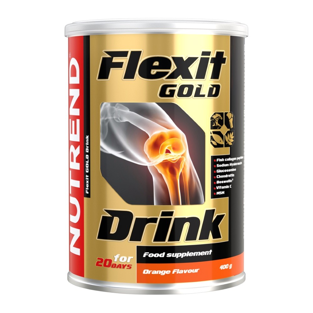 Nutrend Flexit Gold Apelsinų gėrimas - 400 g