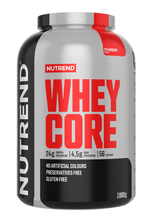 Nutrend Whey Core braškių - 1800 g